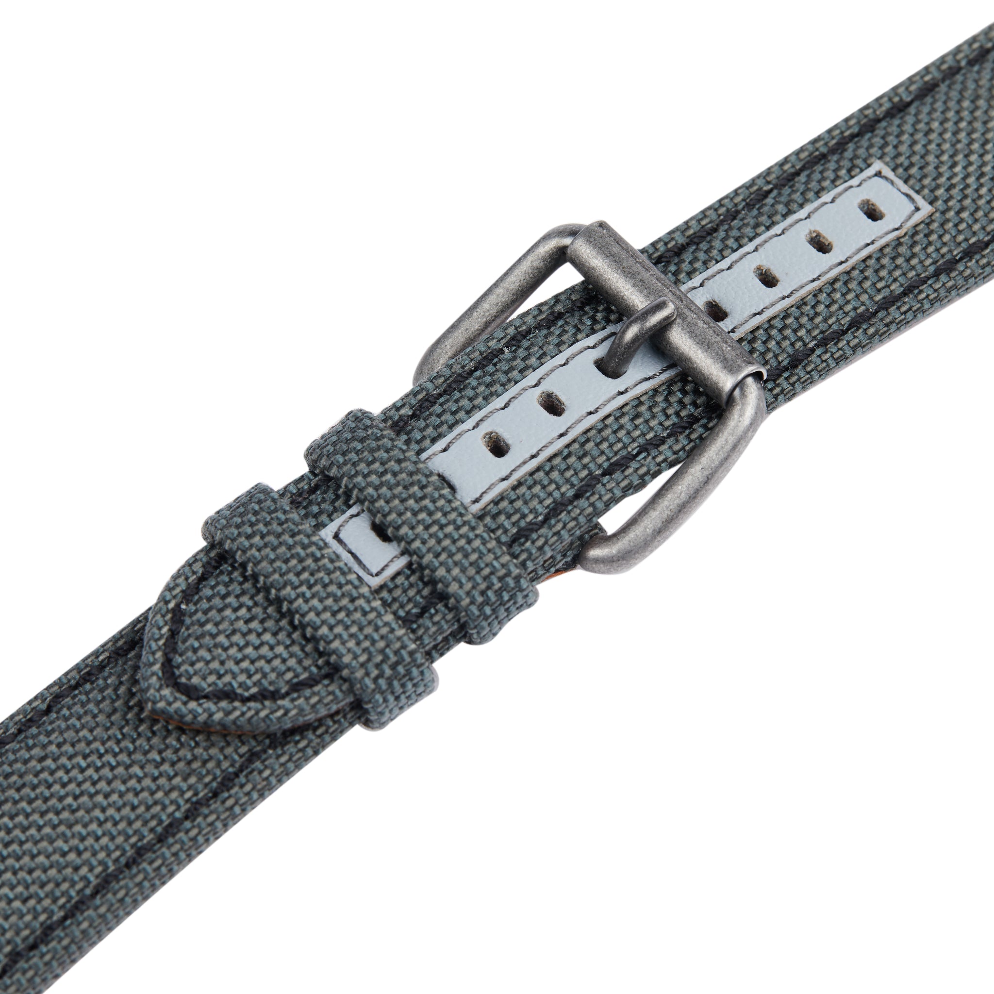 Grey cordura spare watch strap